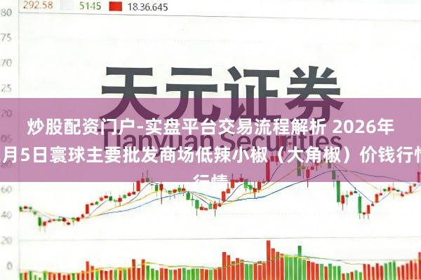 炒股配资门户-实盘平台交易流程解析 2026年2月5日寰球主要批发商场低辣小椒（大角椒）价钱行情