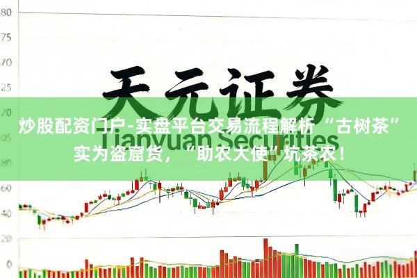 炒股配资门户-实盘平台交易流程解析 “古树茶”实为盗窟货，“助农大使”坑茶农！